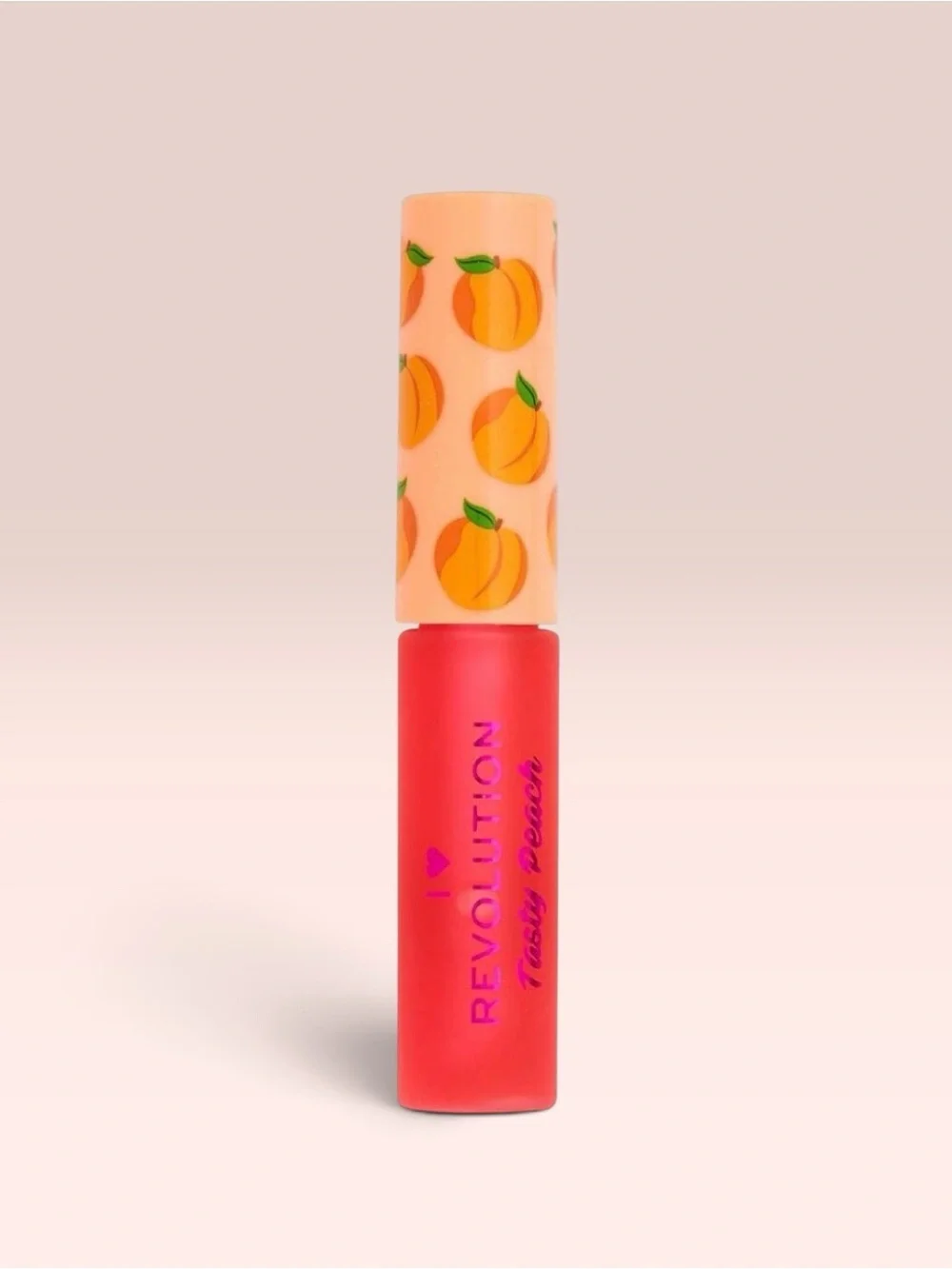 I Heart Revolution Tasty Peach Lip Oil Sweet Peach 3-Pc Set Vegan NIB Sealed